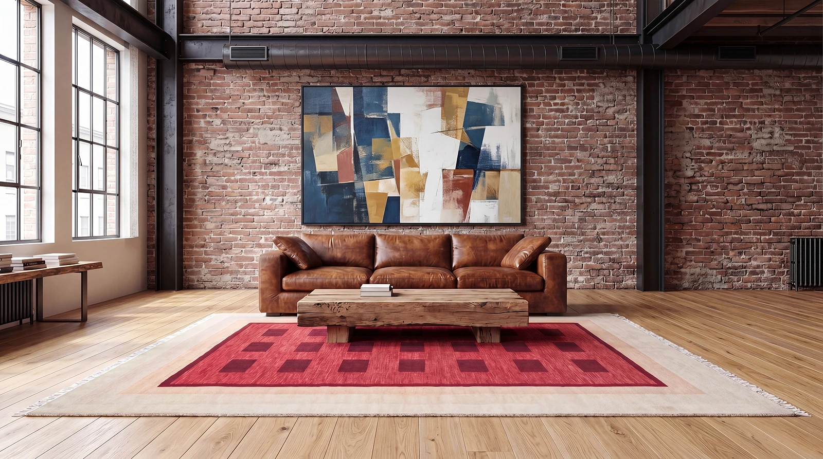 Industrieller Wohnstil: Wie handgefertigte orientalische Teppiche moderne Loft-Interieurs verwandeln