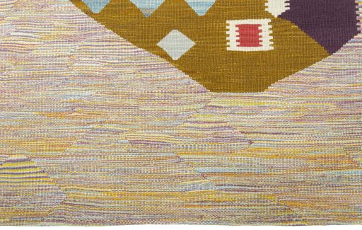 Central medallion detail of New Kilim Dastan rug from Turkey