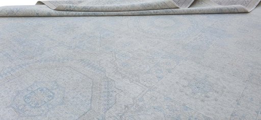 Close-up detail of New Mamluk rug from Pakistan showing Wool weave