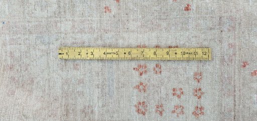 Full view of New Farahan rug from Pakistan, 355 × 269 cm in Red tones