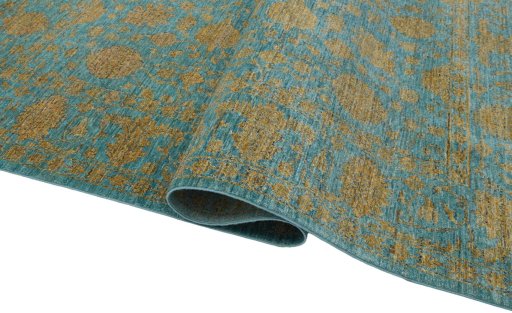 Close-up detail of New Farahan rug from Pakistan showing Wool weave