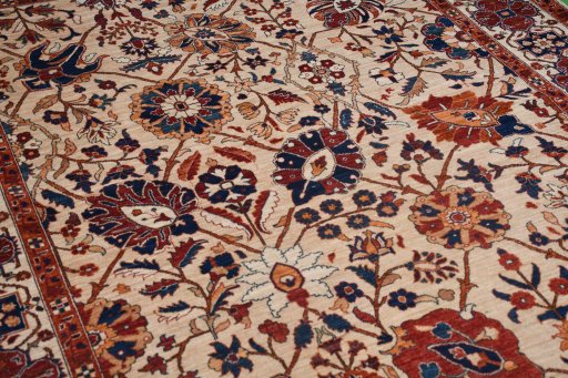 Central medallion detail of New Ariana rug from Pakistan