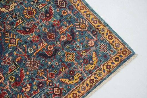 Central medallion detail of New Ariana rug from Pakistan