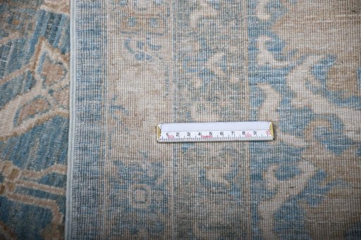 Surface texture of New Haj-jalili rug with natural Wool and intricate pattern