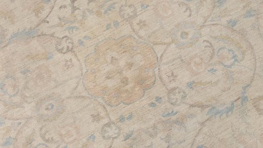 Backside of handmade New Haj-jalili rug showing knot structure and weave density