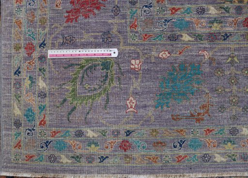 Central medallion detail of New Haj-jalili rug from Pakistan