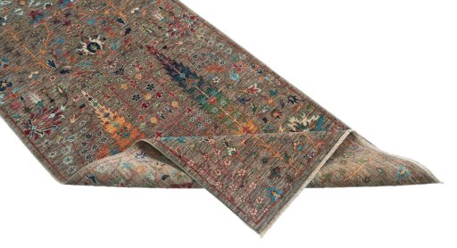 Central medallion detail of New Haj-jalili rug from Pakistan