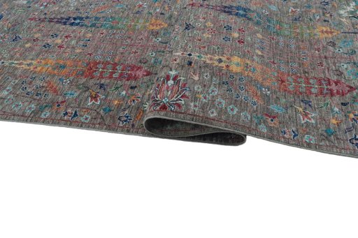 Full view of New Haj-jalili rug from Pakistan, 292 × 79 cm in Brown tones