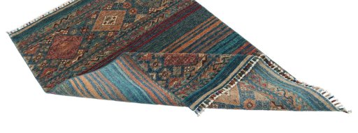 Central medallion detail of New Samarkand rug from Pakistan