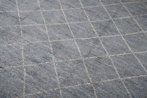 Surface texture of New Morocco rug with natural Wool and intricate pattern