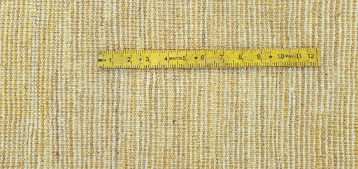 Full view of New Morocco rug from Pakistan, 306 × 209 cm in Yellow tones
