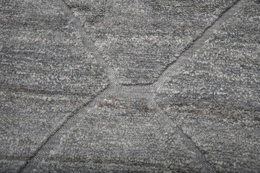 Close-up detail of New Morocco rug from Pakistan showing Wool weave