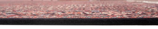 Surface texture of New Bijar rug with natural Wool and intricate pattern