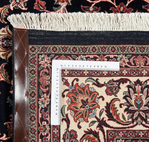 Central medallion detail of New Bijar rug from Iran / Persia