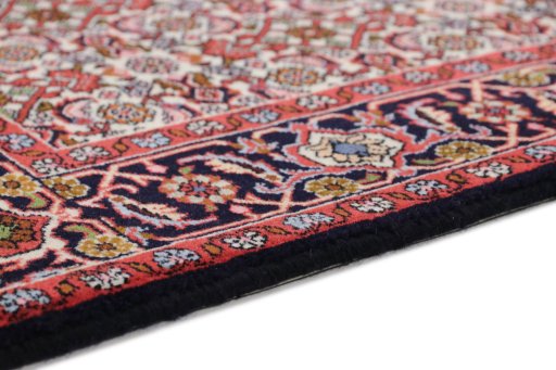 Central medallion detail of New Bijar rug from Iran / Persia