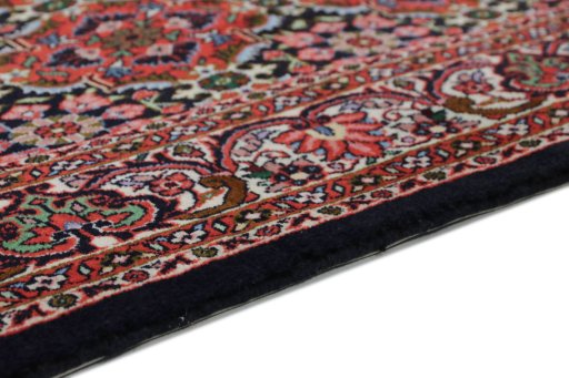 Central medallion detail of New Bijar rug from Iran / Persia