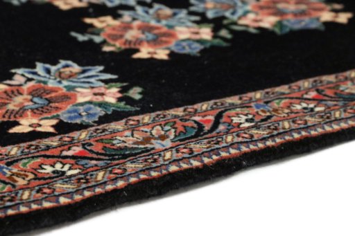 Central medallion detail of New Bijar rug from Iran / Persia