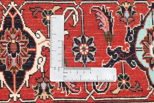 Central medallion detail of 2020s Bijar rug from Iran / Persia