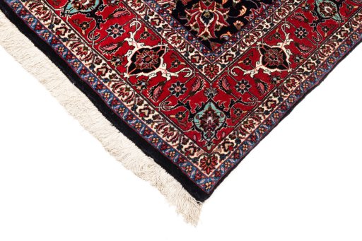 Central medallion detail of 2020s Bijar rug from Iran / Persia