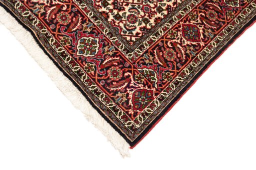 Central medallion detail of 2020s Bijar rug from Iran / Persia