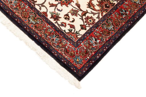 Central medallion detail of 2019s Bijar rug from Iran / Persia
