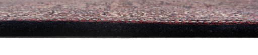 Corner detail of New Bijar rug showing border pattern and Wool pile