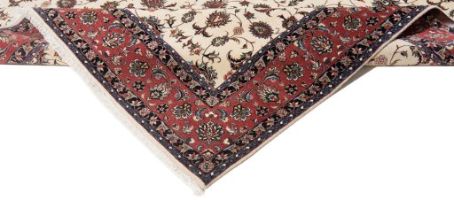 Central medallion detail of New Bijar rug from Iran / Persia