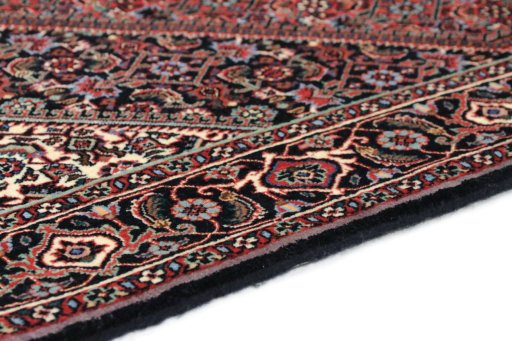 Central medallion detail of New Bijar rug from Iran / Persia