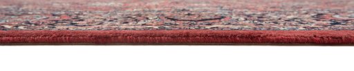 Close-up detail of New Bijar rug from Iran / Persia showing Wool weave