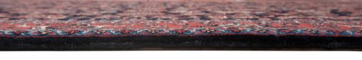 Surface texture of New Bijar rug with natural Wool and intricate pattern