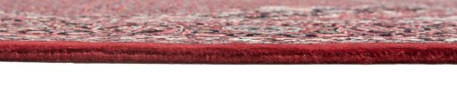 Close-up detail of New Bijar rug from Iran / Persia showing Wool weave