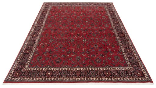 Central medallion detail of New Bijar rug from Iran / Persia