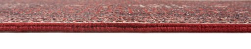 Close-up detail of New Bijar rug from Iran / Persia showing Wool weave