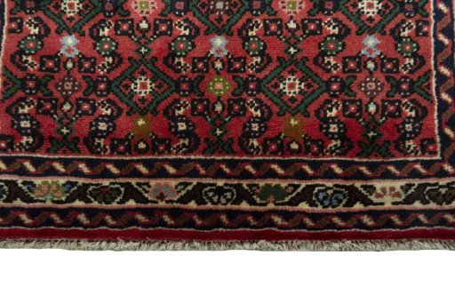 Central medallion detail of New Hoseinabad rug from Iran / Persia