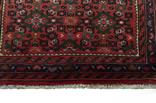 Central medallion detail of New Hoseinabad rug from Iran / Persia