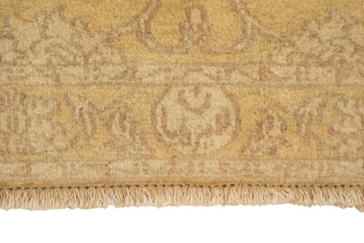 Central medallion detail of New Isfahan rug from Iran / Persia