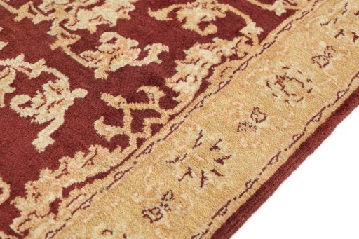 Central medallion detail of New Isfahan rug from Iran / Persia