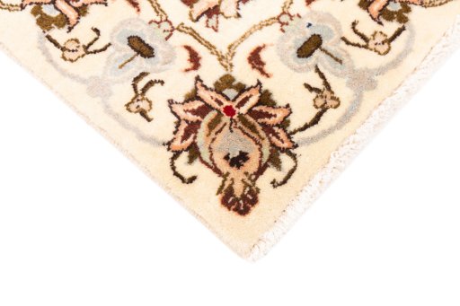 Central medallion detail of 2005s Kashmar rug from Iran / Persia