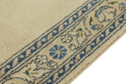 Central medallion detail of 1930s Kerman rug from Iran / Persia