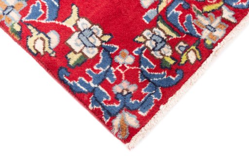 Central medallion detail of 2002s Kerman rug from Iran / Persia