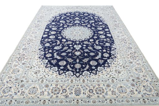 Surface texture of New Nain rug with natural Cork and intricate pattern