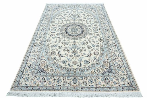 Surface texture of New Nain rug with natural Cork and intricate pattern