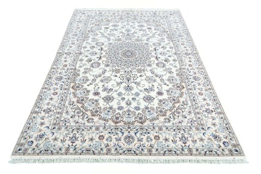 Surface texture of New Nain rug with natural Cork and intricate pattern