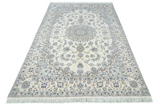 Surface texture of New Nain rug with natural Cork and intricate pattern