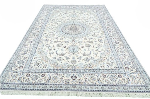 Surface texture of New Nain rug with natural Cork and intricate pattern