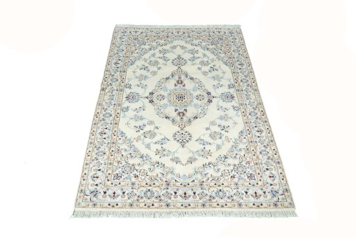 Surface texture of New Nain rug with natural Cork and intricate pattern