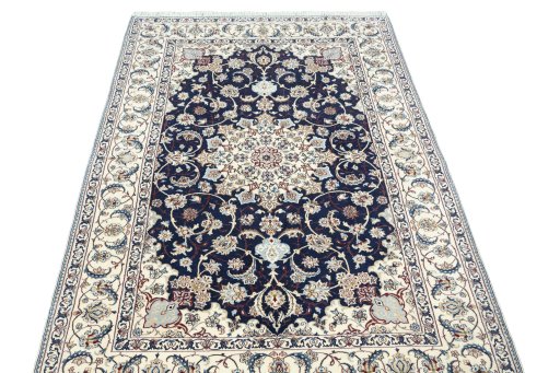 Surface texture of New Nain rug with natural Cork and intricate pattern