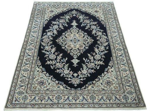 Surface texture of New Nain rug with natural Cork and intricate pattern