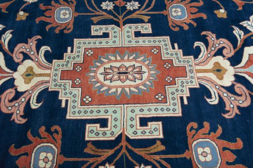 Central medallion detail of New Sarough rug from Iran / Persia