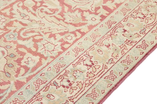Central medallion detail of 1920s Tabriz rug from Iran / Persia
